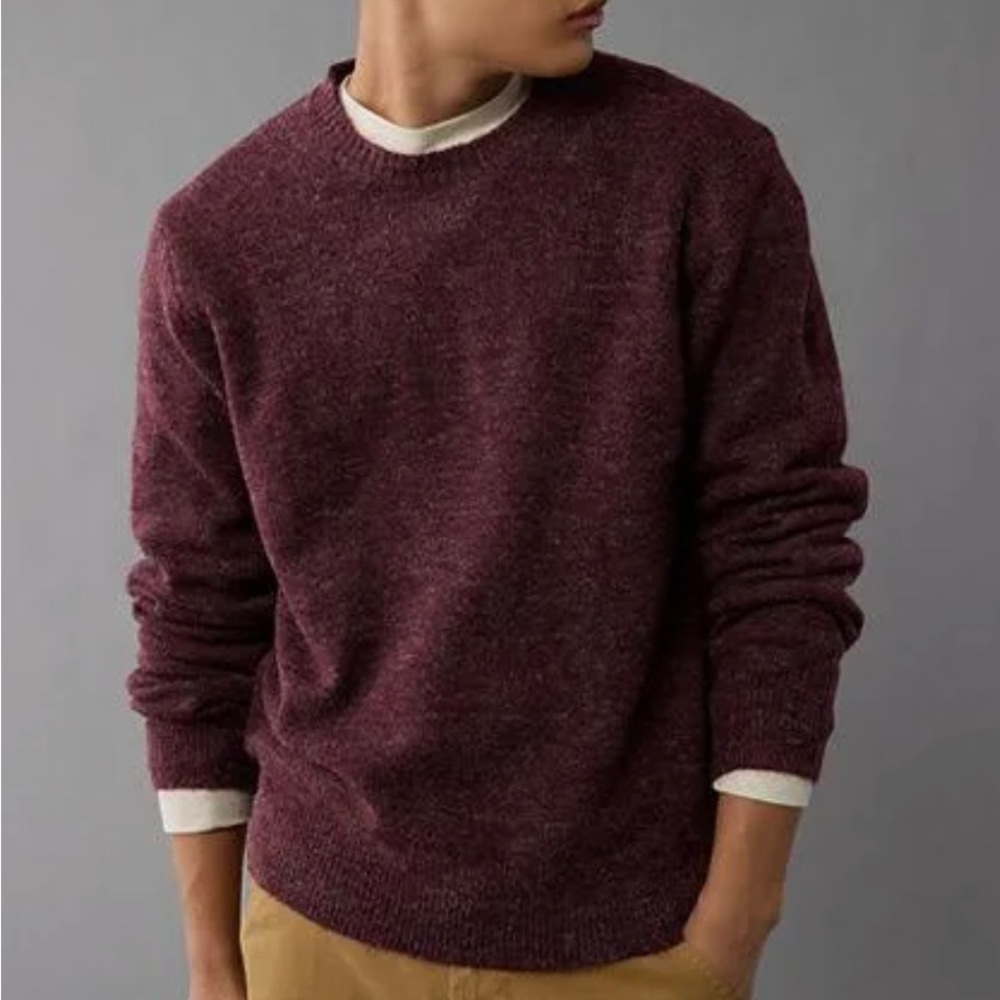 American Eagle Cozy Cabin Men's Brushed Sweater